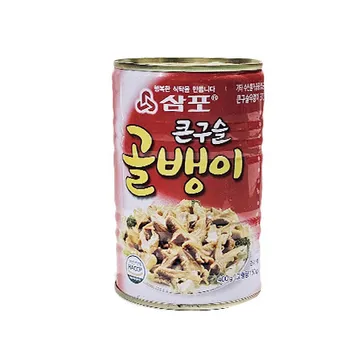 삼포 큰구슬골뱅이캔(400g/EA)