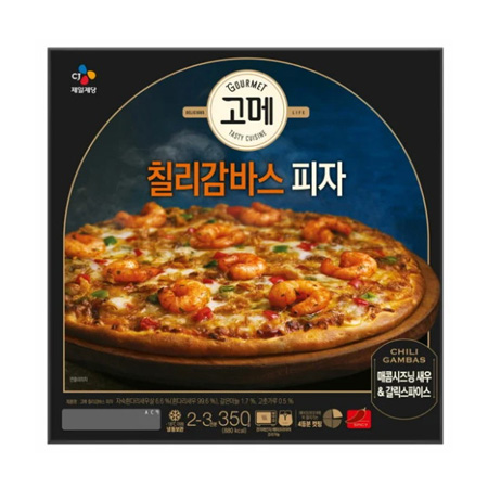고메 칠리감바스피자(350g/EA)