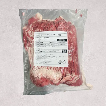 ♥정육특가♥ 소차돌양지(S등급 2mm두께 1kg/EA) 다용도용
