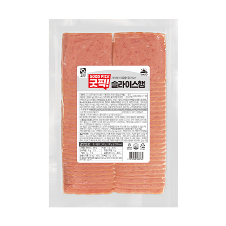 굿픽 불고기구이햄(슬라이스_20g*50장 1Kg/EA)