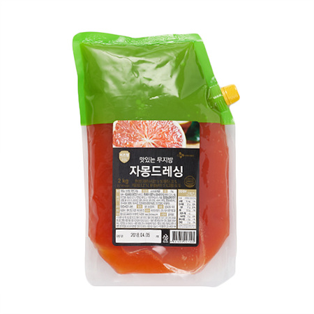 이츠웰 자몽소스(무지방 2Kg/EA)