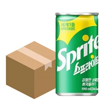 스프라이트 사이다(캔_190ml 190g/EA)x30
