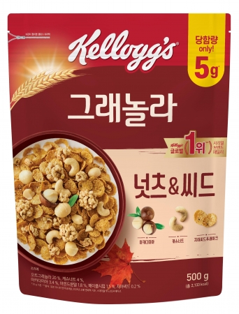 켈로그 그래놀라(넛츠&씨드 500g/EA)