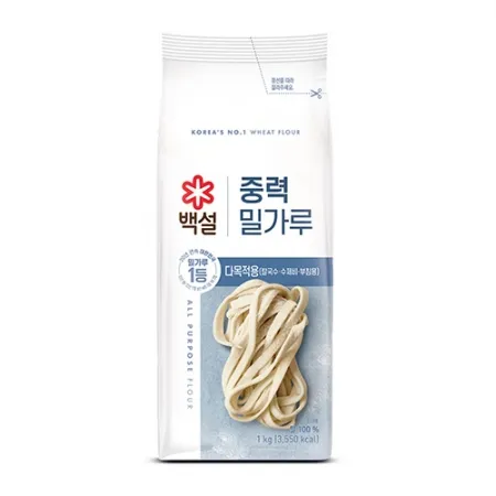 백설 밀가루(중력 1Kg/EA) [원산지: 상세설명참조]