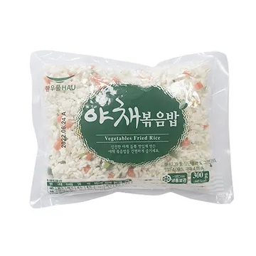 한우물 야채볶음밥(300g/EA) 볶음밥 [원산지: 상세설명참조]