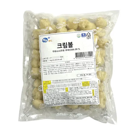 하늘푸드 크림볼(1Kg/EA)