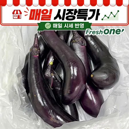 ★매일시장특가★ 프레시원 가지(국산 1Kg/EA)