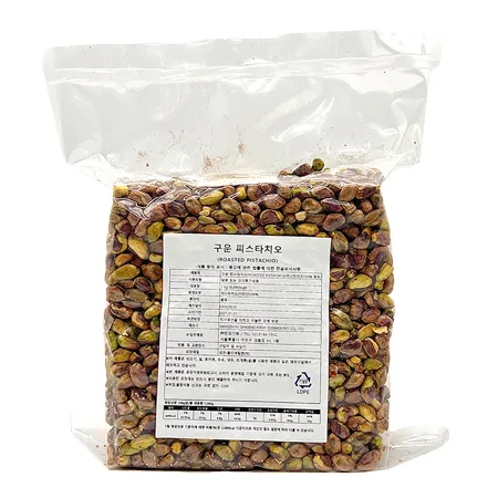 ★초특가★ 구운 피스타치오 (탈각_로스팅 1Kg/EA) 두쫀쿠 재료 두바이 쫀득 쿠키  이미지