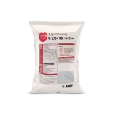♥묶음특가♥ 이츠웰 미니돈까스(60-70입 1Kg/EA) 이미지