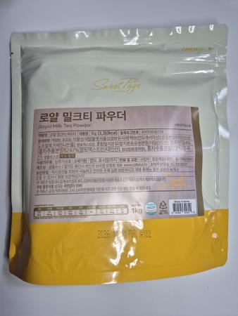 스위트페이지 로얄밀크티파우더(외식전용 1Kg/EA)