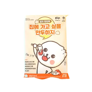 엄지식품 렌지용김치찐만두(28g*6입 168g/EA)