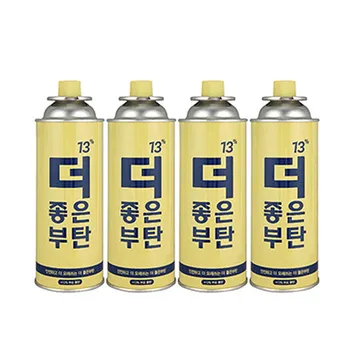 더좋은부탄 부탄가스(폭발방지_250g*4입 EA)