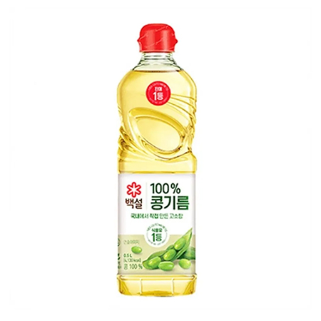 백설 대두유(500ml 459g/EA)