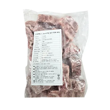 돈등뼈(소_3cm두께_절단 탕용 KG)