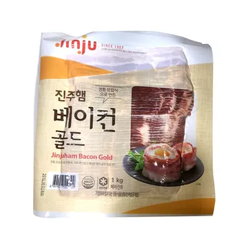 진주햄 베이컨(골드 49±1입 1Kg/EA) [원산지: 상세설명참조]