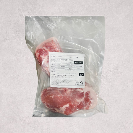 ♥정육특가♥돈목살( 2cm두께_슬라이스 구이용 1Kg/EA)