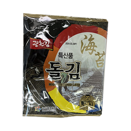 광천김 전장김(돌김_5매_20g*5봉 100g/EA)