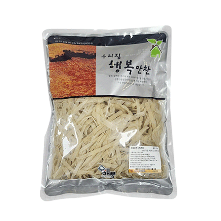 ♥ 수산특가 ♥ 국내산명엽채(국내가공 1Kg/EA)