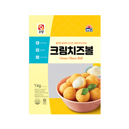 ♥튀김특가♥ 사조오양 크림치즈볼(25g*40입 1Kg/EA) 이미지