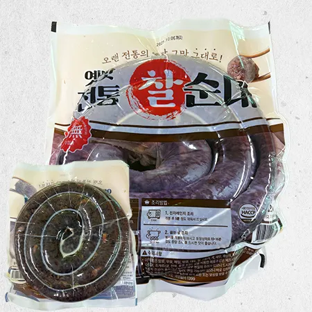 ★초특가★ 옛맛 전통 찰순대 2Kg 대용량 업소용 순대 이미지