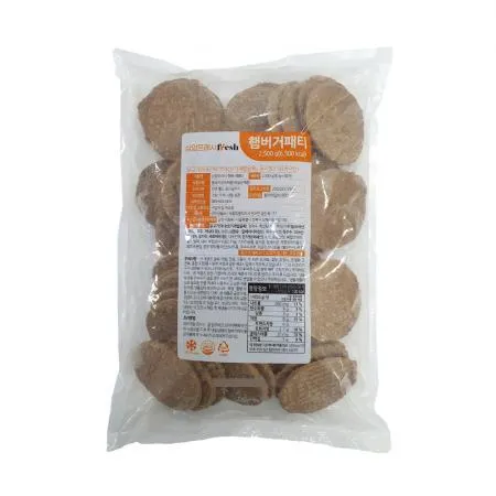 삼양 햄버거패티(NEW_50g*50입 2.5Kg/EA)