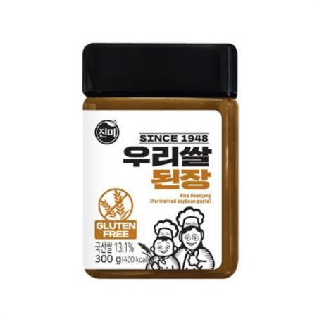 진미식품 우리쌀 된장(글루텐무첨가 300g/EA)