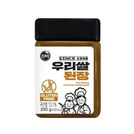 진미식품 우리쌀 된장(글루텐무첨가 300g/EA)
