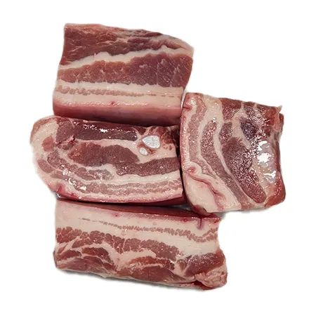 ♥정육특가♥ 돈미박삼겹(250g내외/개, 자투리포함, 국내산, 냉장 1Kg/EA) 수육보쌈용 이미지