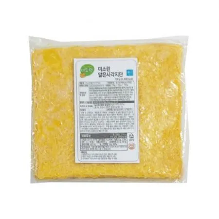미소란 얇은사각지단 (70g*10개입 700g/EA) 샌드위치/홍루이젠
