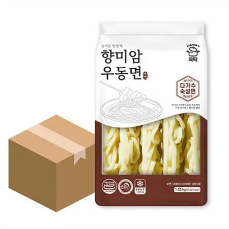 동성식품 향미암우동면(250g*40입 10Kg/BOX) 냉동면 [원산지: 상세설명참조]