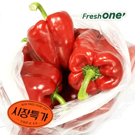 ★매일시장특가★ 프레시원 홍피망(상, 1Kg/EA)