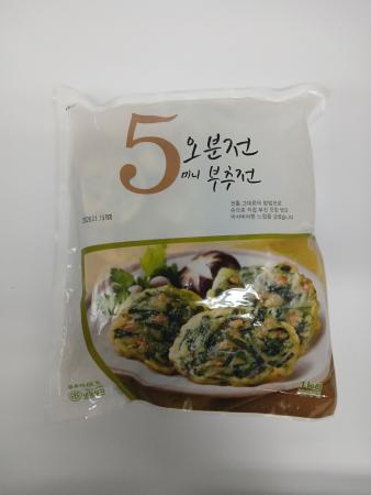 오분전 미니부추전(NEW_20g*50±4입 1Kg/EA)