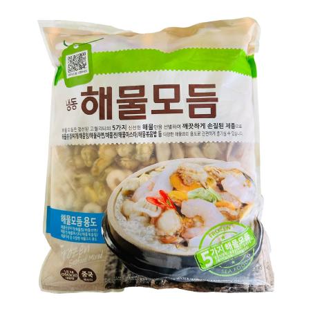 JH 해물모둠(오징어+홍합살+홍새우살+바지락살+가리비살 1.8Kg/EA)