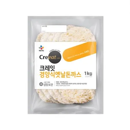 ★제당 초특가★크레잇 경양식 옛날 돈까스(100g*10입 1Kg/EA)