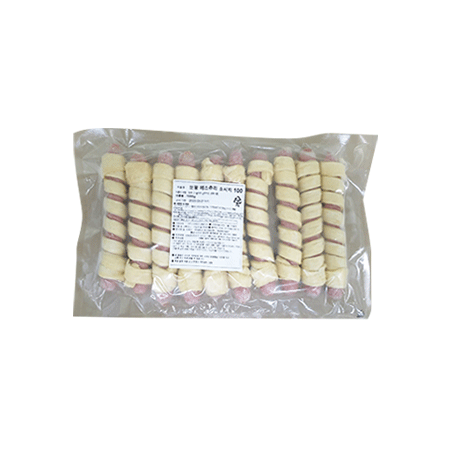 쏘팡 페스츄리소시지(회오리핫도그_100g*10개입 1Kg/EA)