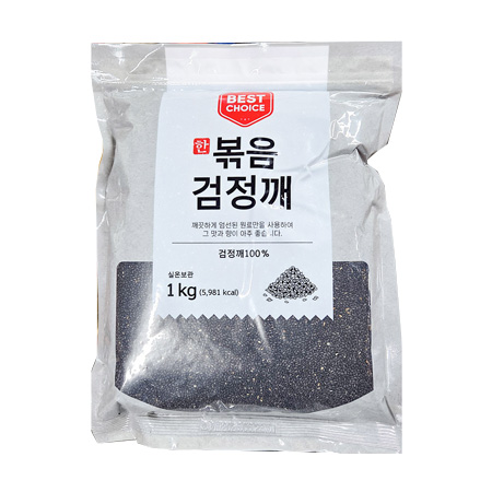 한식품 볶음검정깨(1Kg/EA)