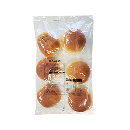 유로베이크 브리오슈번(버거번_컷팅_55g*6입 330g/EA) 이미지