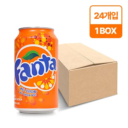 코카콜라 환타(오렌지 355ml*24EA/BOX)