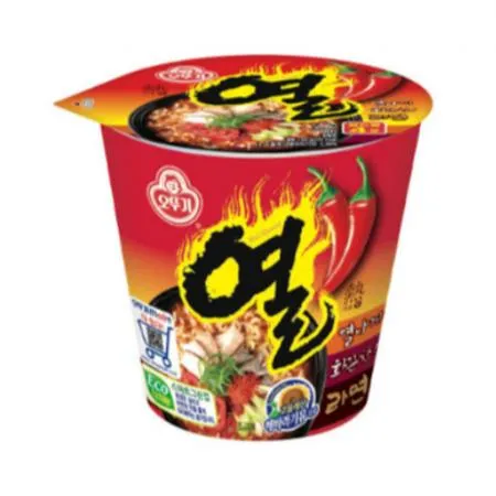 오뚜기 열라면(컵_소_15입_BOX발주 62g/EA)