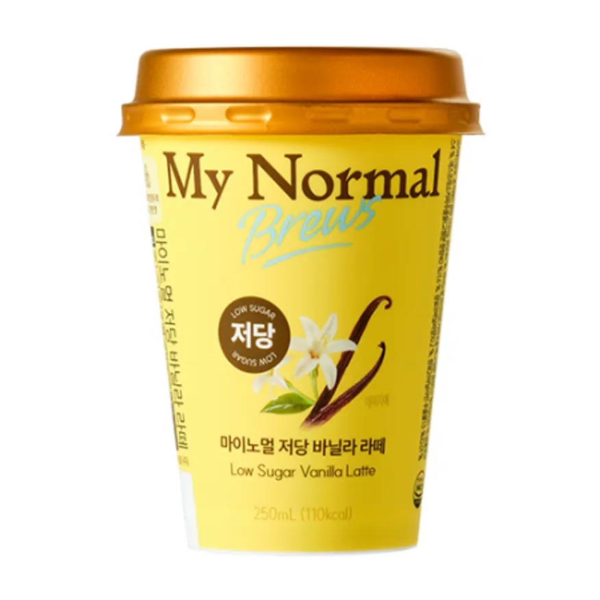 마이노멀 바닐라라떼(250ml_저당 250g/EA) 이미지