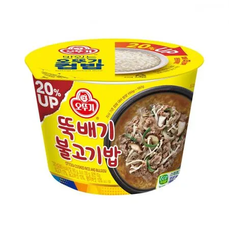 오뚜기 컵밥(뚝배기불고기밥_증량 320g/EA)