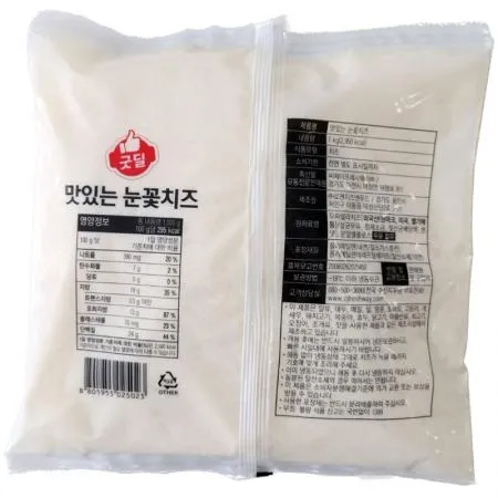 굿딜 눈꽃치즈(모짜렐라99% 1Kg/EA) 엔젤 헤어 이미지