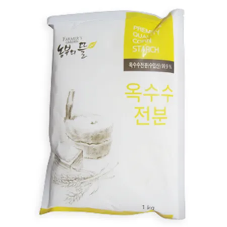 농부의뜰 옥수수 전분(100% 1Kg/EA) [원산지: 상세설명참조]