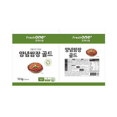 프레시원 양념쌈장(골드 14Kg/EA)
