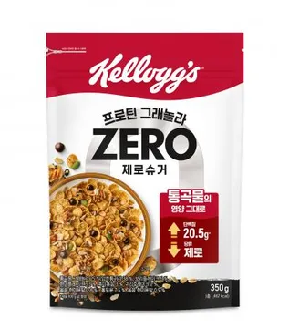 켈로그 프로틴그래놀라제로슈거(시리얼 350g/EA)