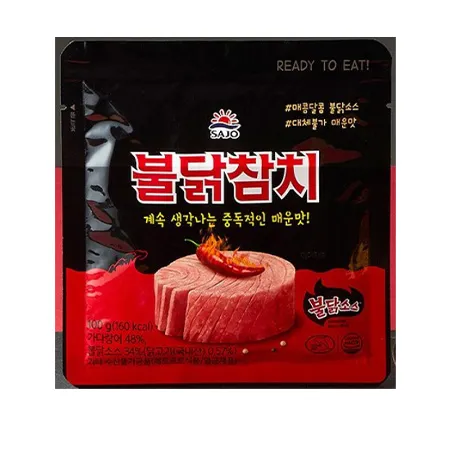 사조 불닭참치파우치(48입_박스발주 100g/EA)