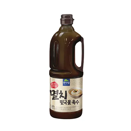 [10%쿠폰] 면사랑 멸치육수(프리미엄 밑국물 1.8L/EA) 이미지