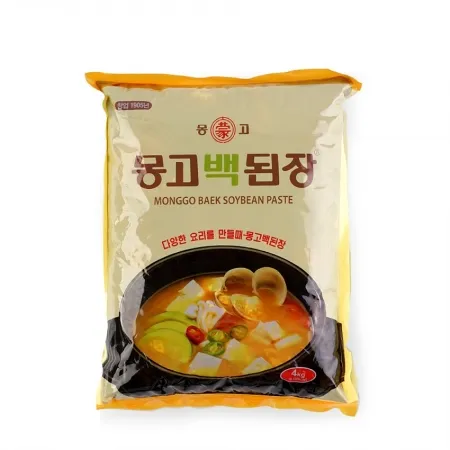 몽고식품 백 된장(마산몽고 4Kg/EA) [원산지: 상세설명참조]