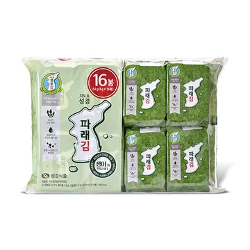 성경식품 파래식탁김(4g*16입 64g/EA)/국내산