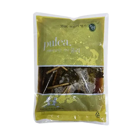 녹선 케일장아찌(케일48.5% 1Kg/EA) 업소용 반찬 이미지